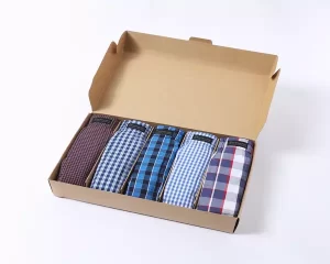 Vævede Boxershorts i box med 5