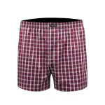 Klassiske Boxershorts til mænd i ternet mønster